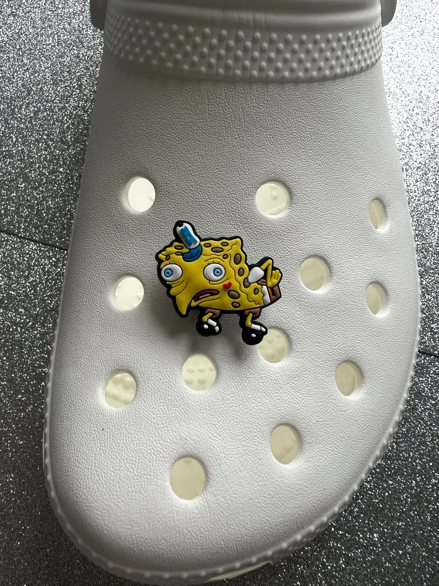 Mocking Sponge / No weenies allowed shoe charm collection