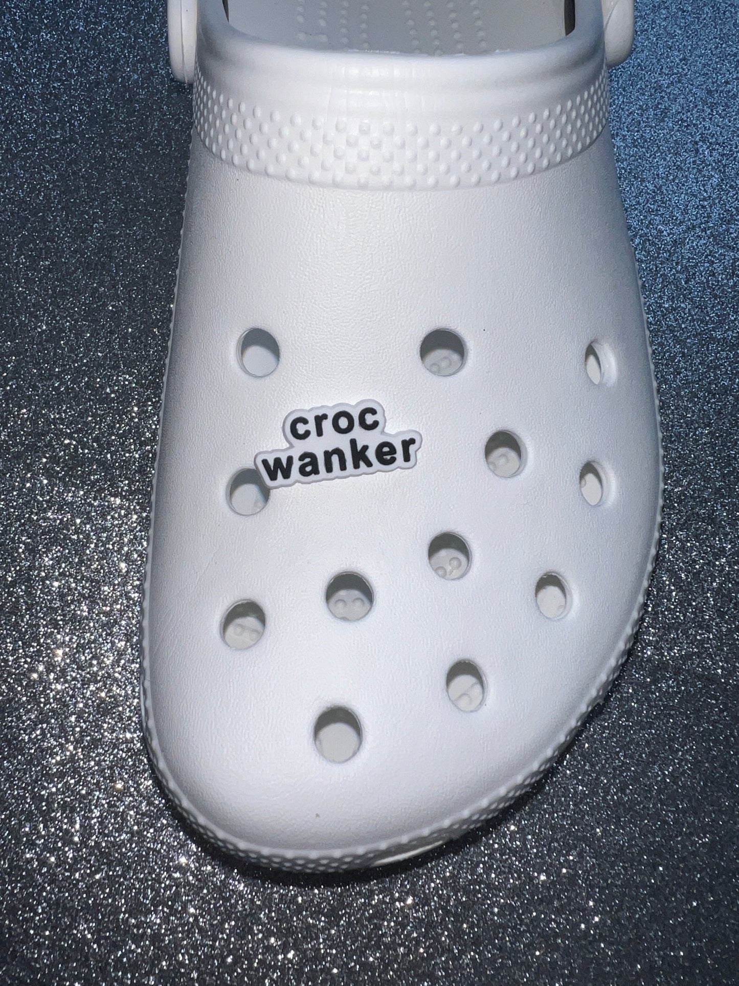 Croc wanker shoe charm