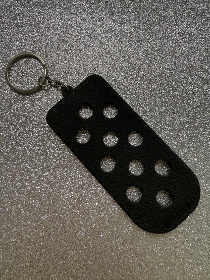 Shoe charm keychains/keyrings - varies colours. Does not contain charms