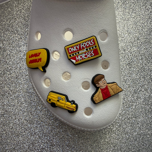 x4 Only fools and horses shoe charm bundle
