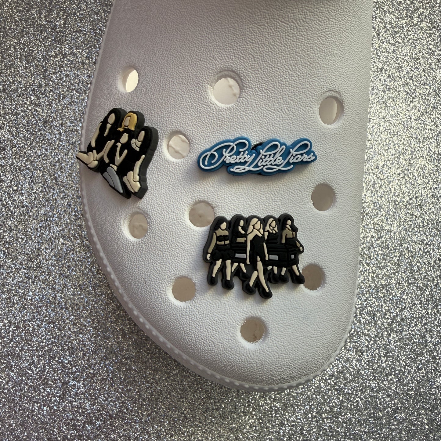 Pretty little liars shoe charm collection