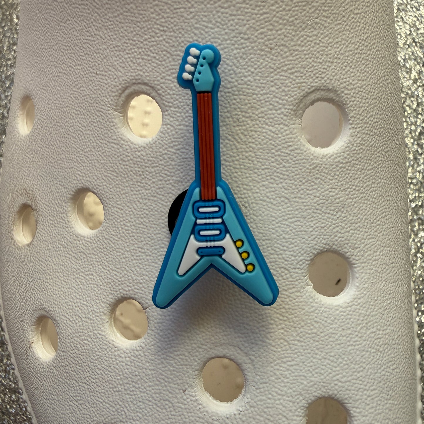 Guitar / electric guitar shoe charm collection