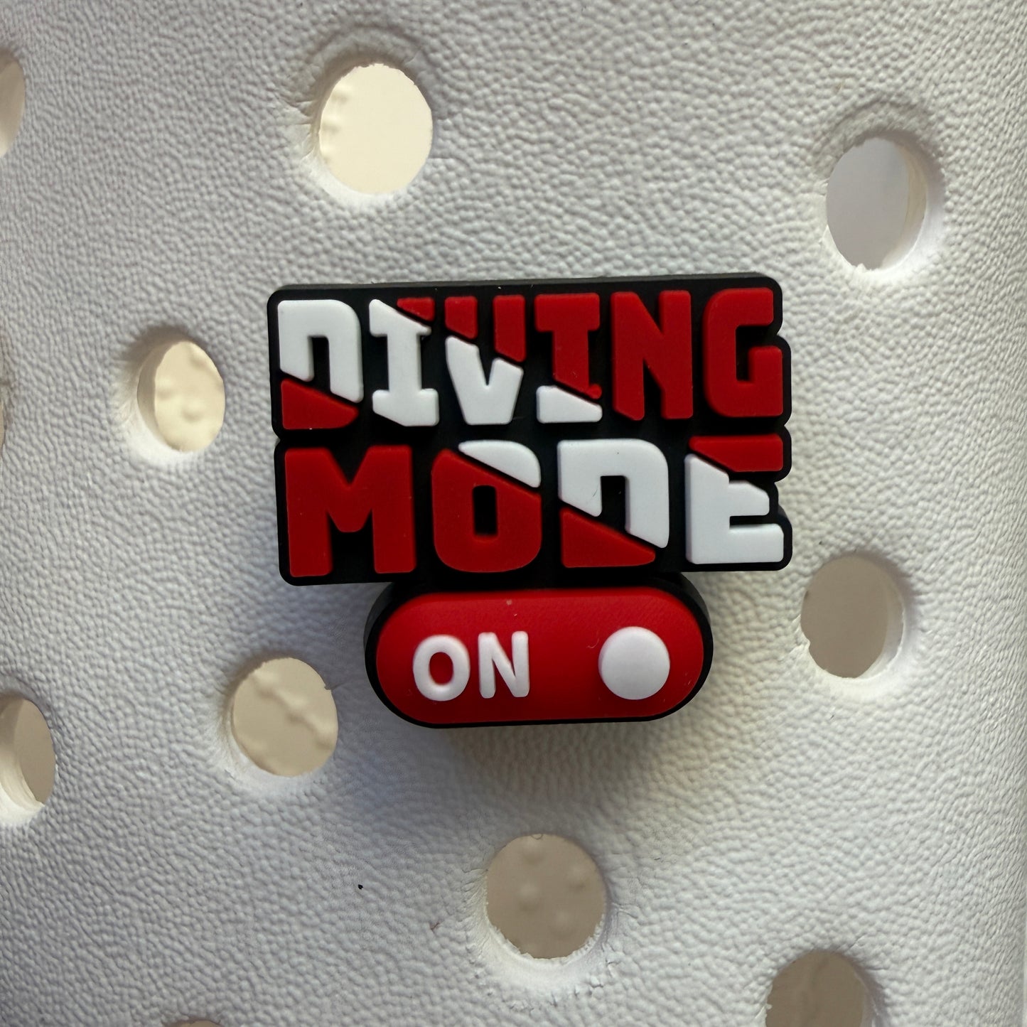 Scuba diving shoe charm collection