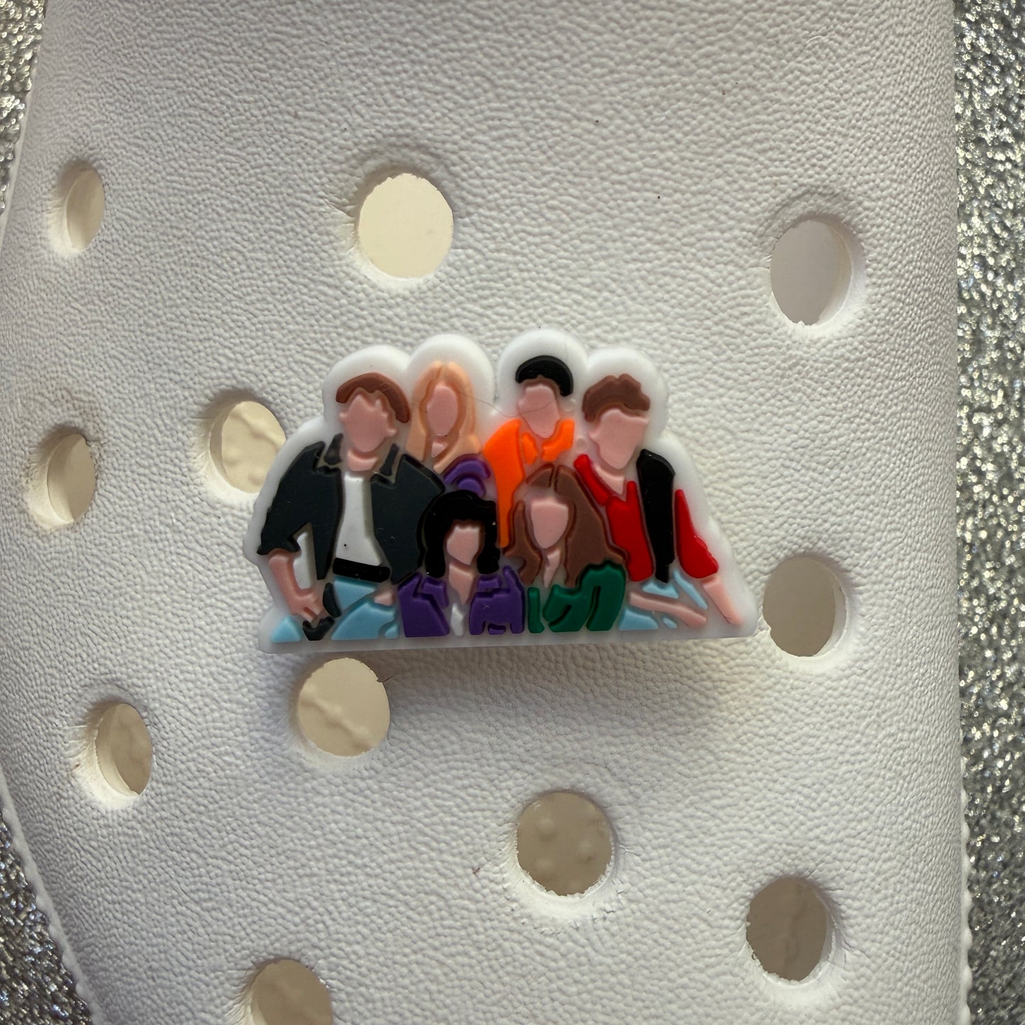 Friends TV shoe charm collection