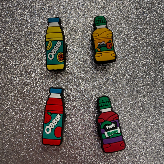 Drinks shoe charm collection