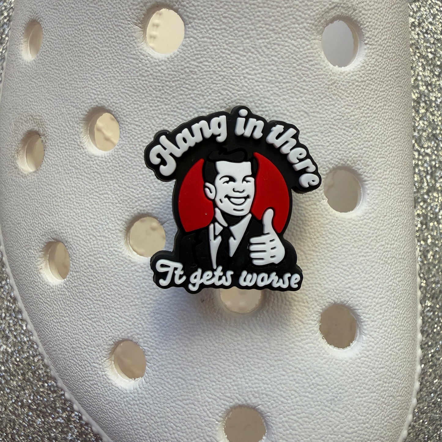 Funny/Normal Quotes - work related shoe charm collection