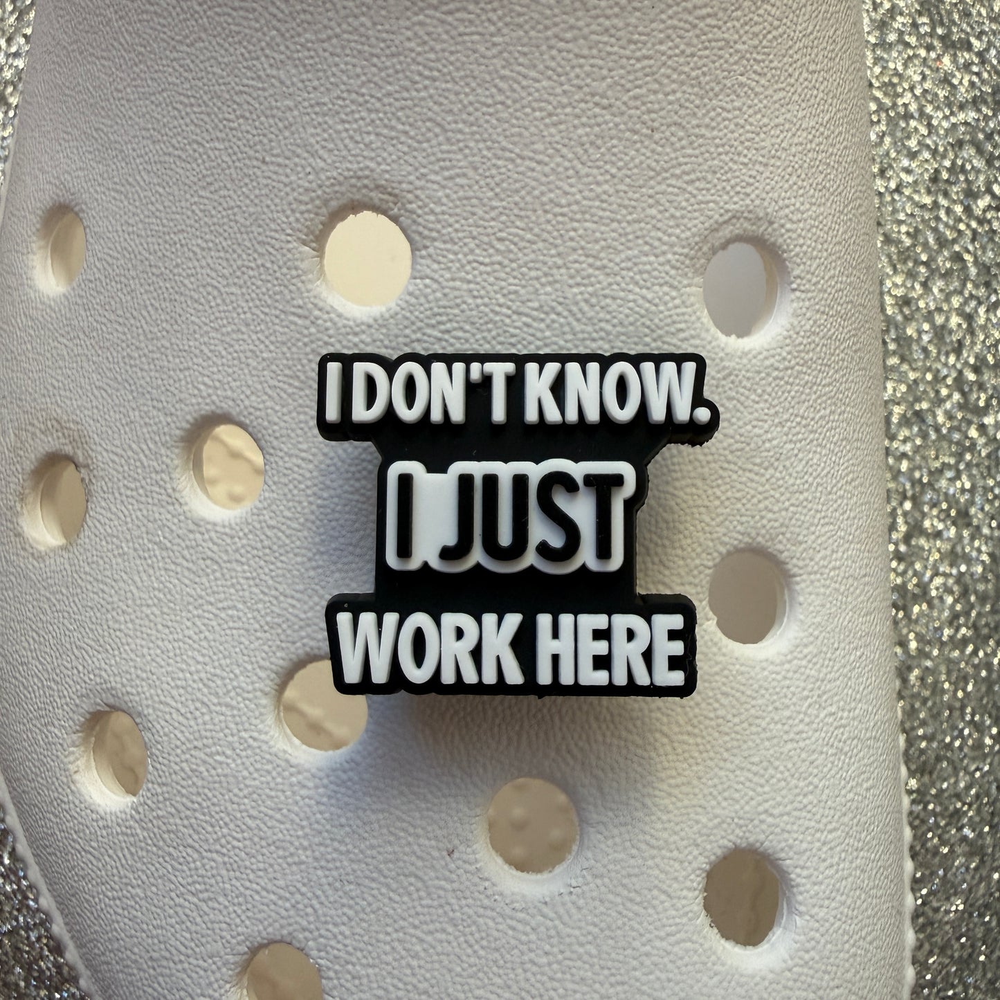 Funny/Normal Quotes - work related shoe charm collection