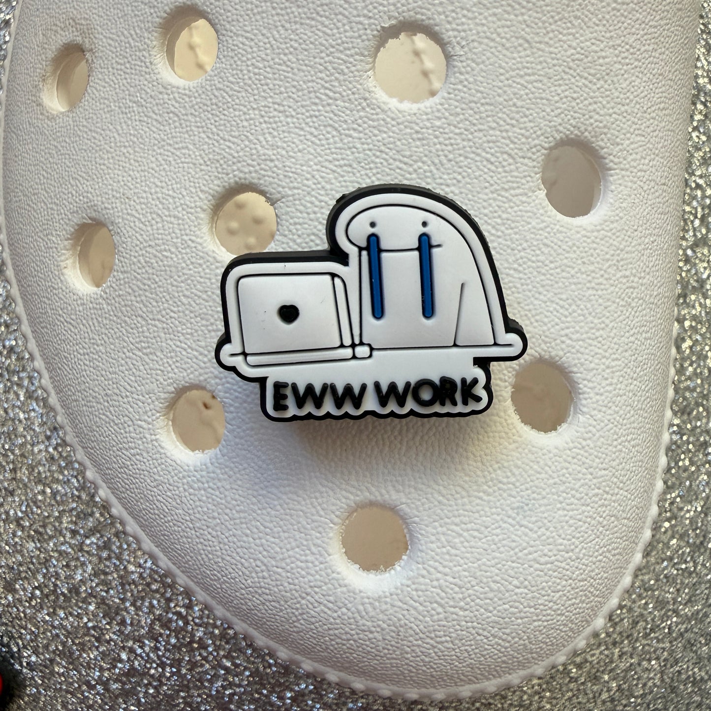 Funny/Normal Quotes - work related shoe charm collection