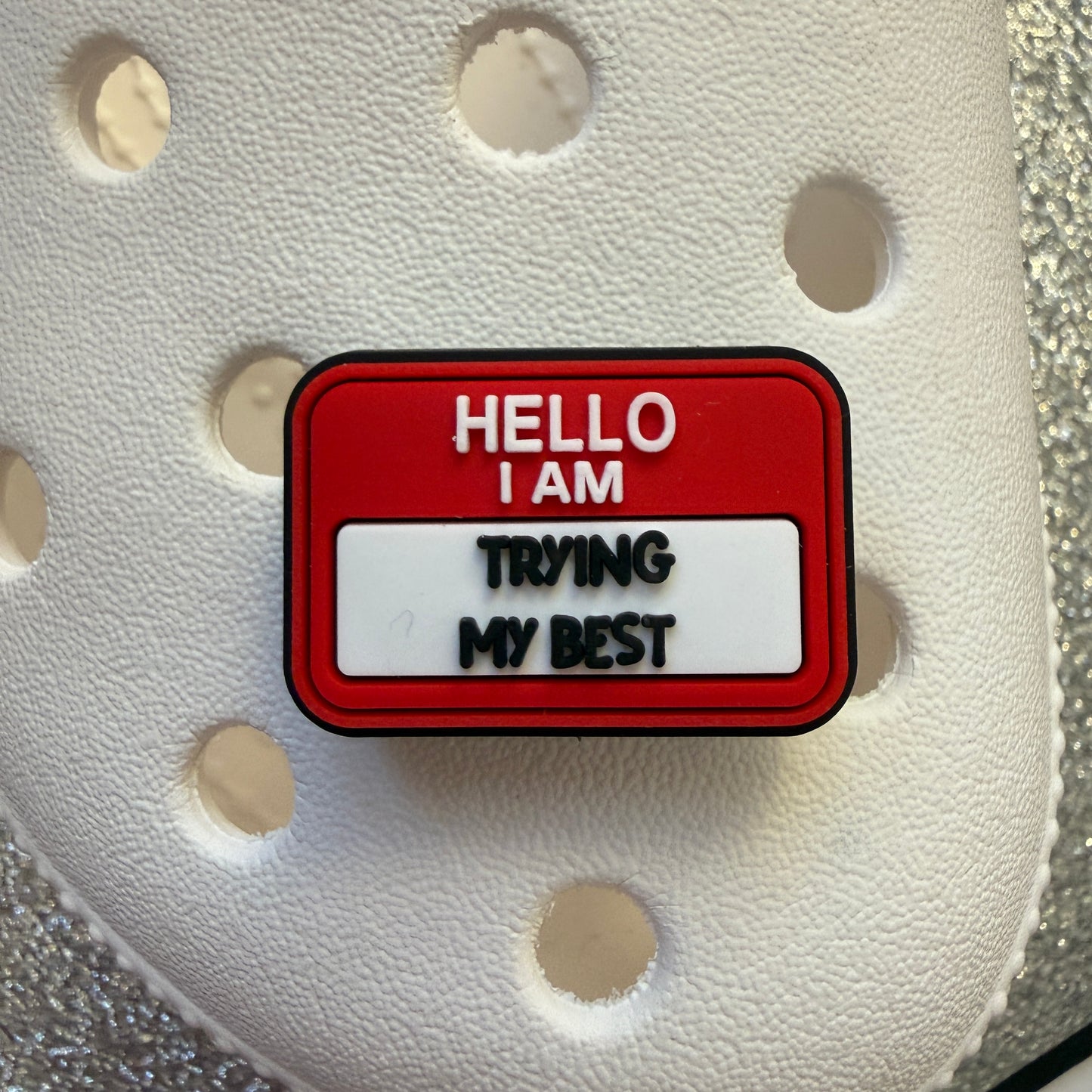 Funny/Normal Quotes - work related shoe charm collection