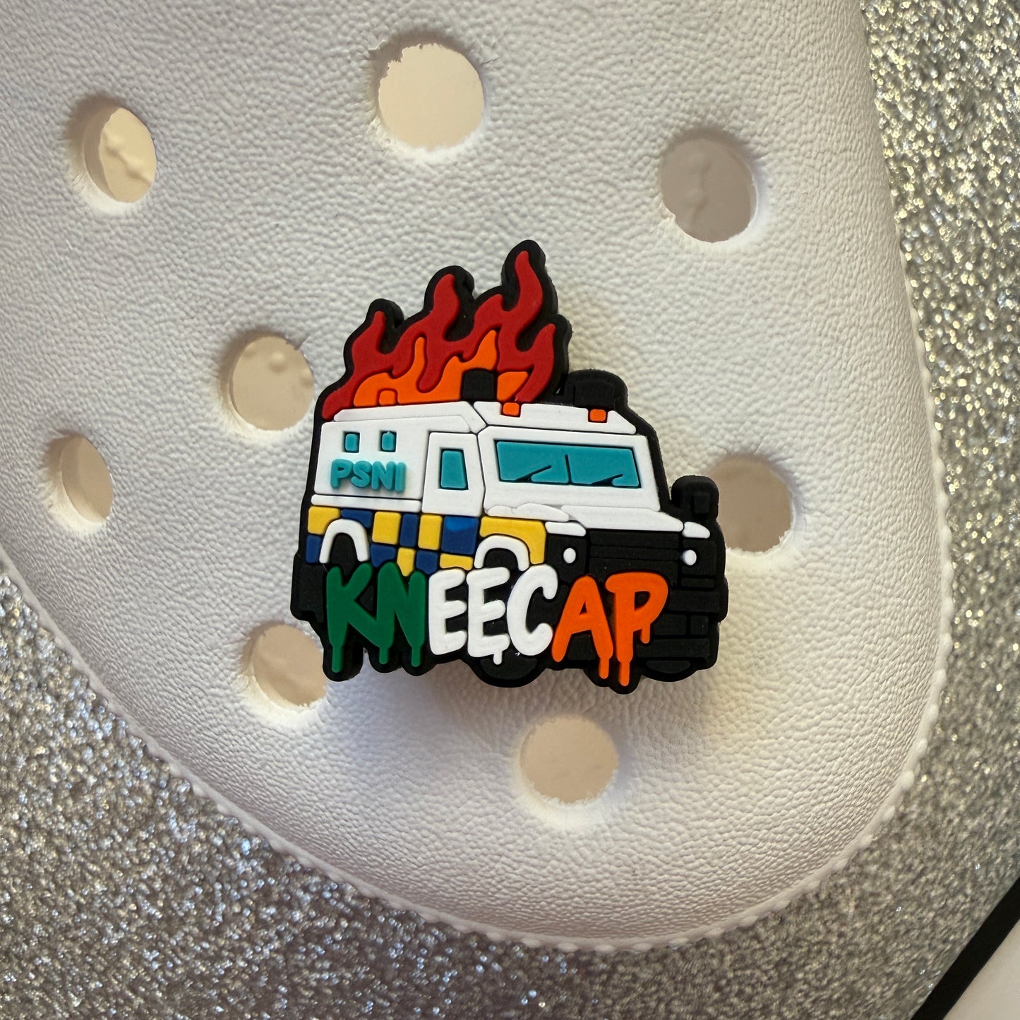 Kneecap Irish band shoe charm collection