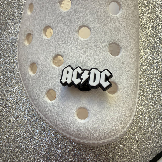ACDC band shoe charm