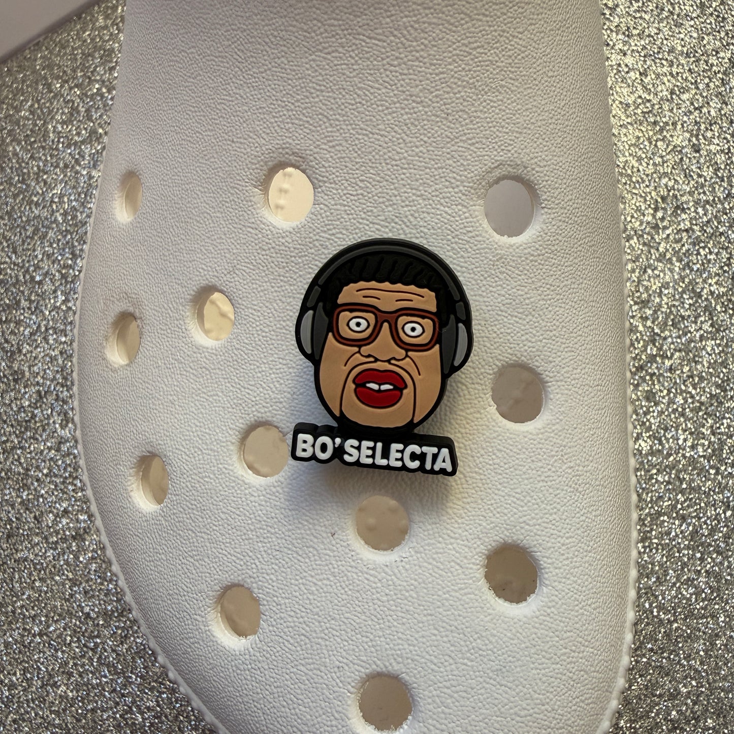 Bo' selecta shoe charm