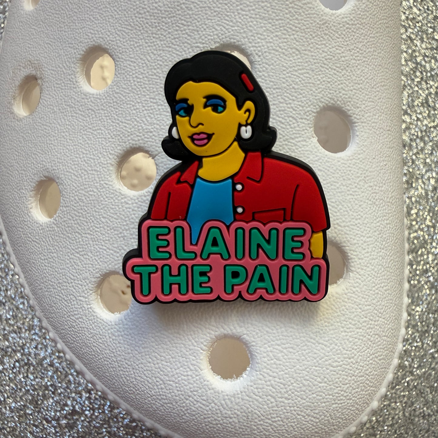Tracy Beaker shoe charm collection - bog off/elaine the pain