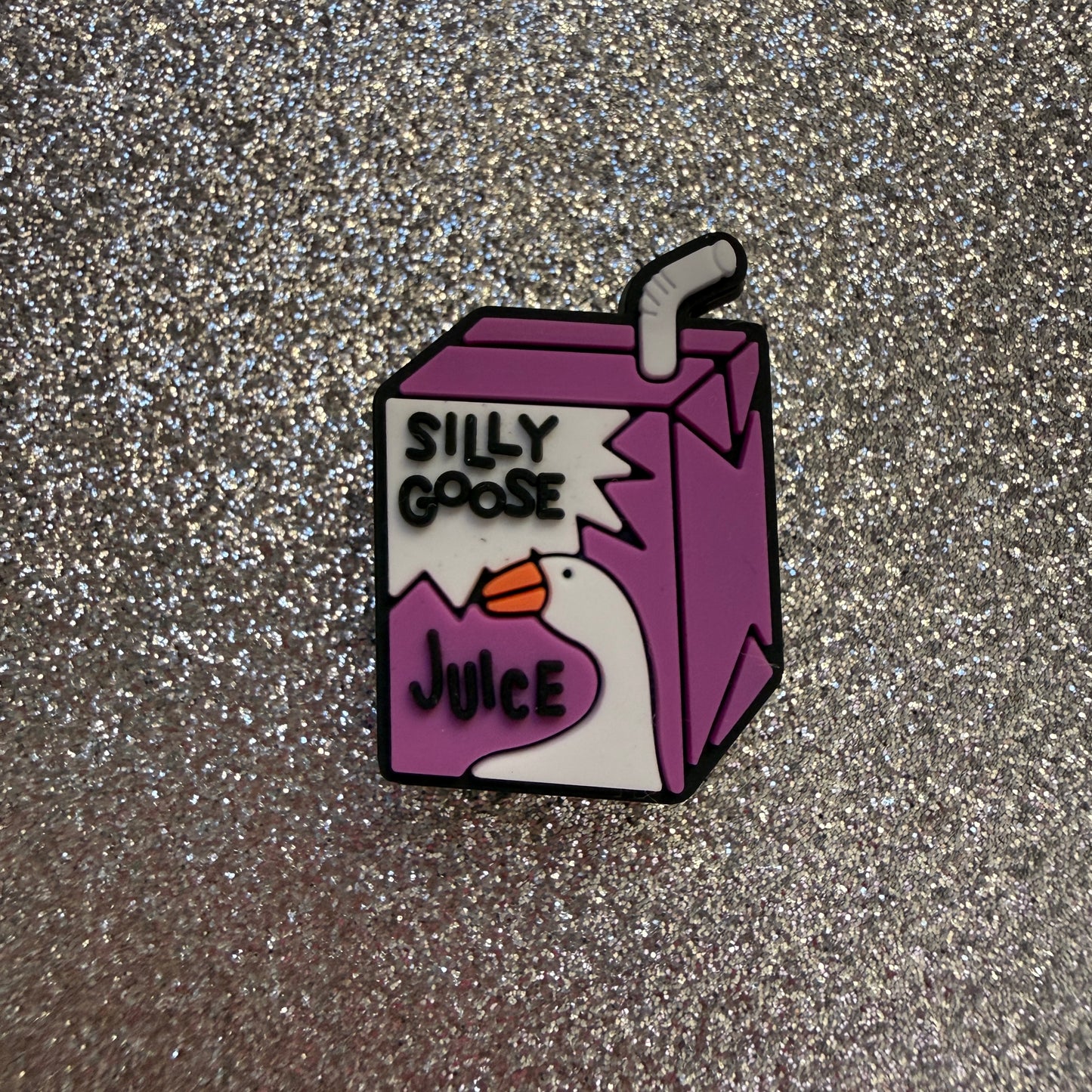 Silly goose juice shoe charm collection