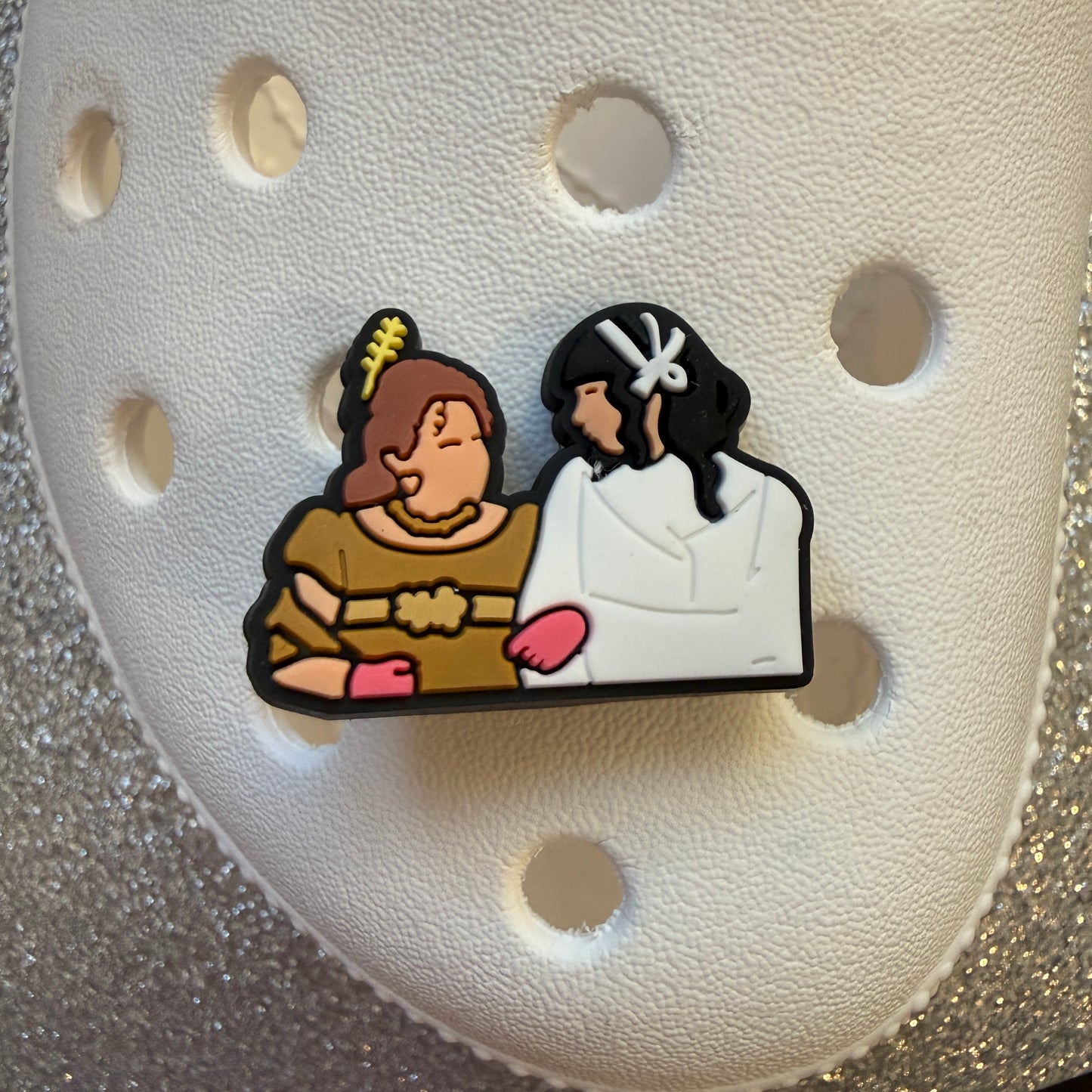 Bridgerton shoe charm collection - lady whilstedown queen Charlotte