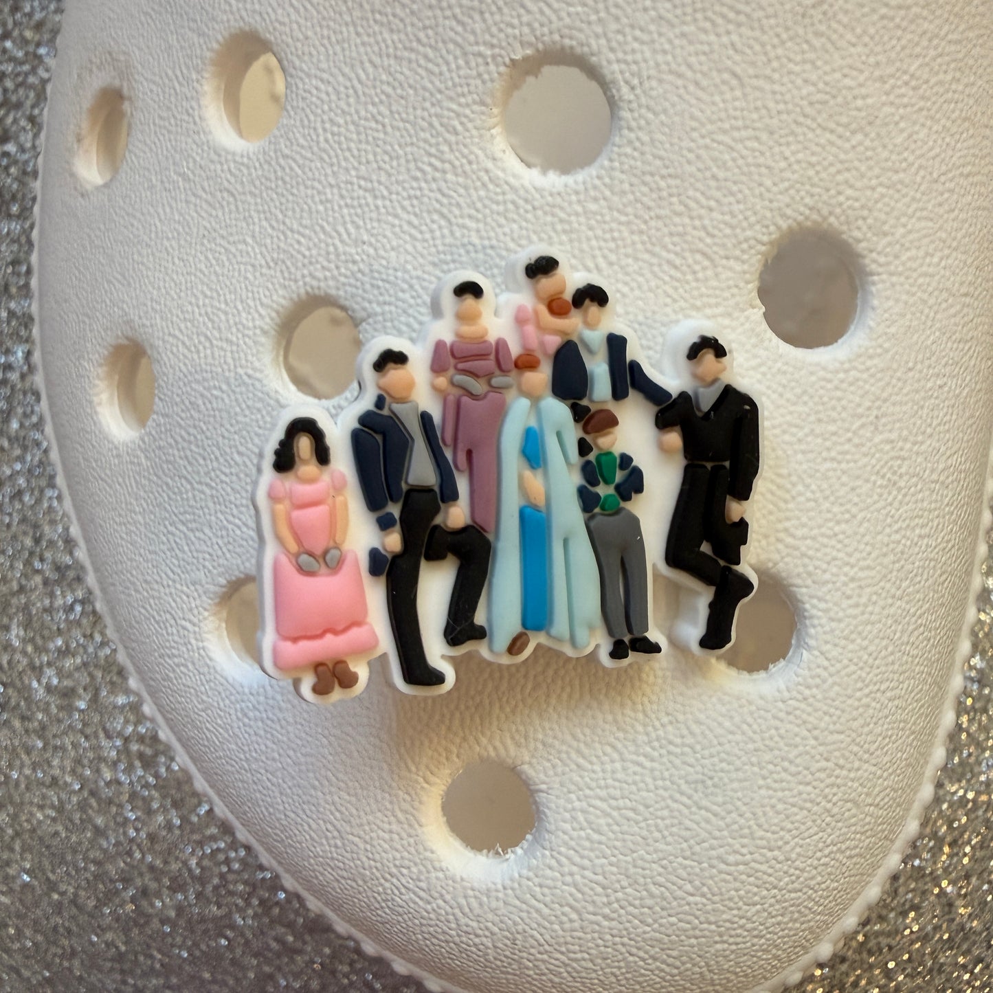 Bridgerton shoe charm collection - lady whilstedown queen Charlotte