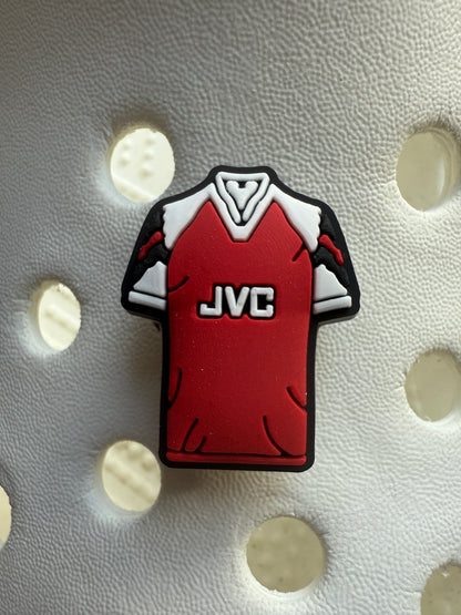 Football tops new/retro shoe charm collection