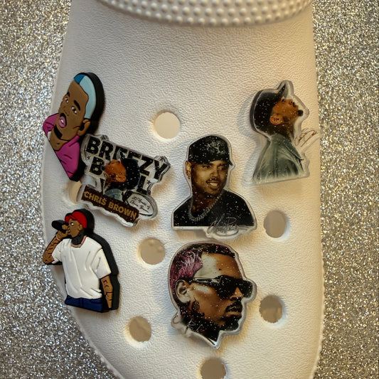 Chris Brown breezy bowl shoe charm collection