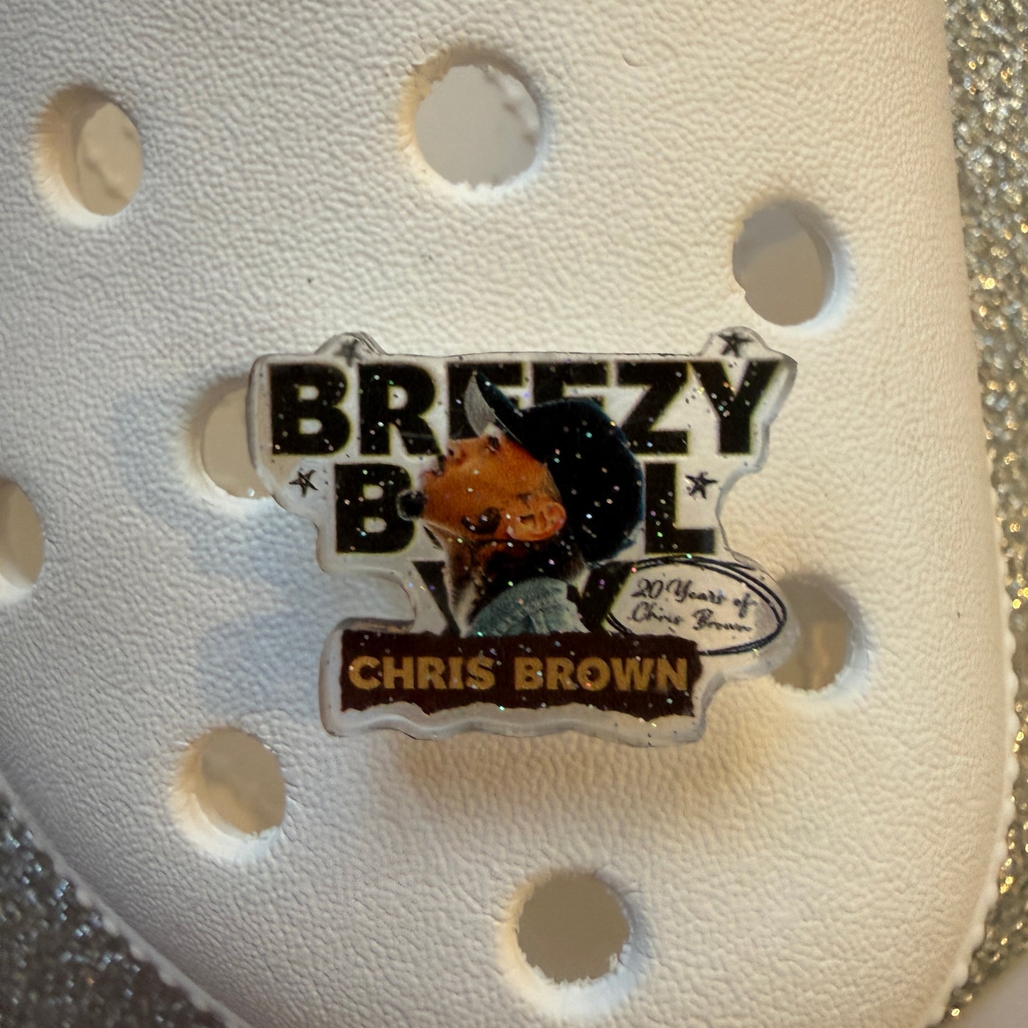 Chris Brown breezy bowl shoe charm collection