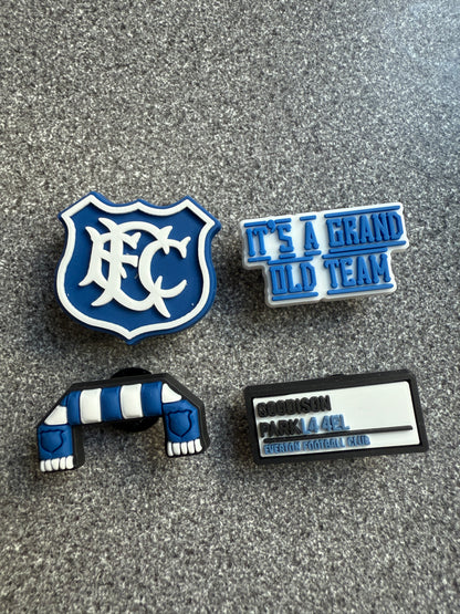 X4 football team shoe charm BUNDLES