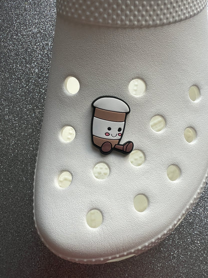 DISCOUNTED Food, animal, drink shoe charms / strap cover collection - 100+ STYLES . Custom made with love