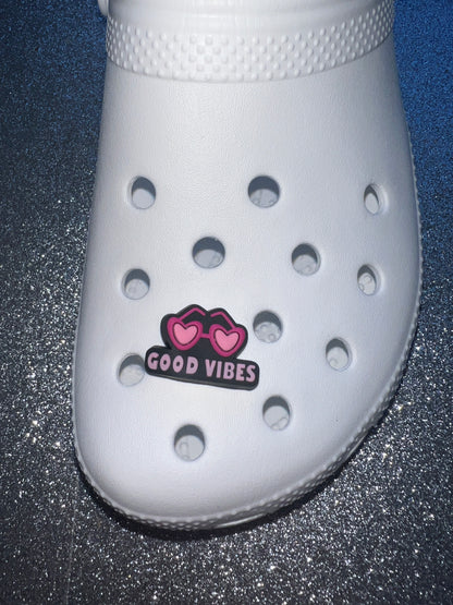 Pink girly/cowgirl shoe charm collection