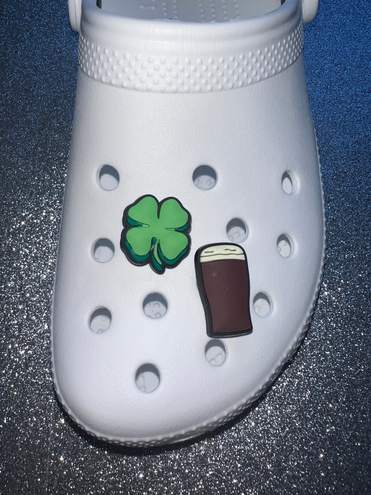 x2 Irish Ireland beer shoe charm collection