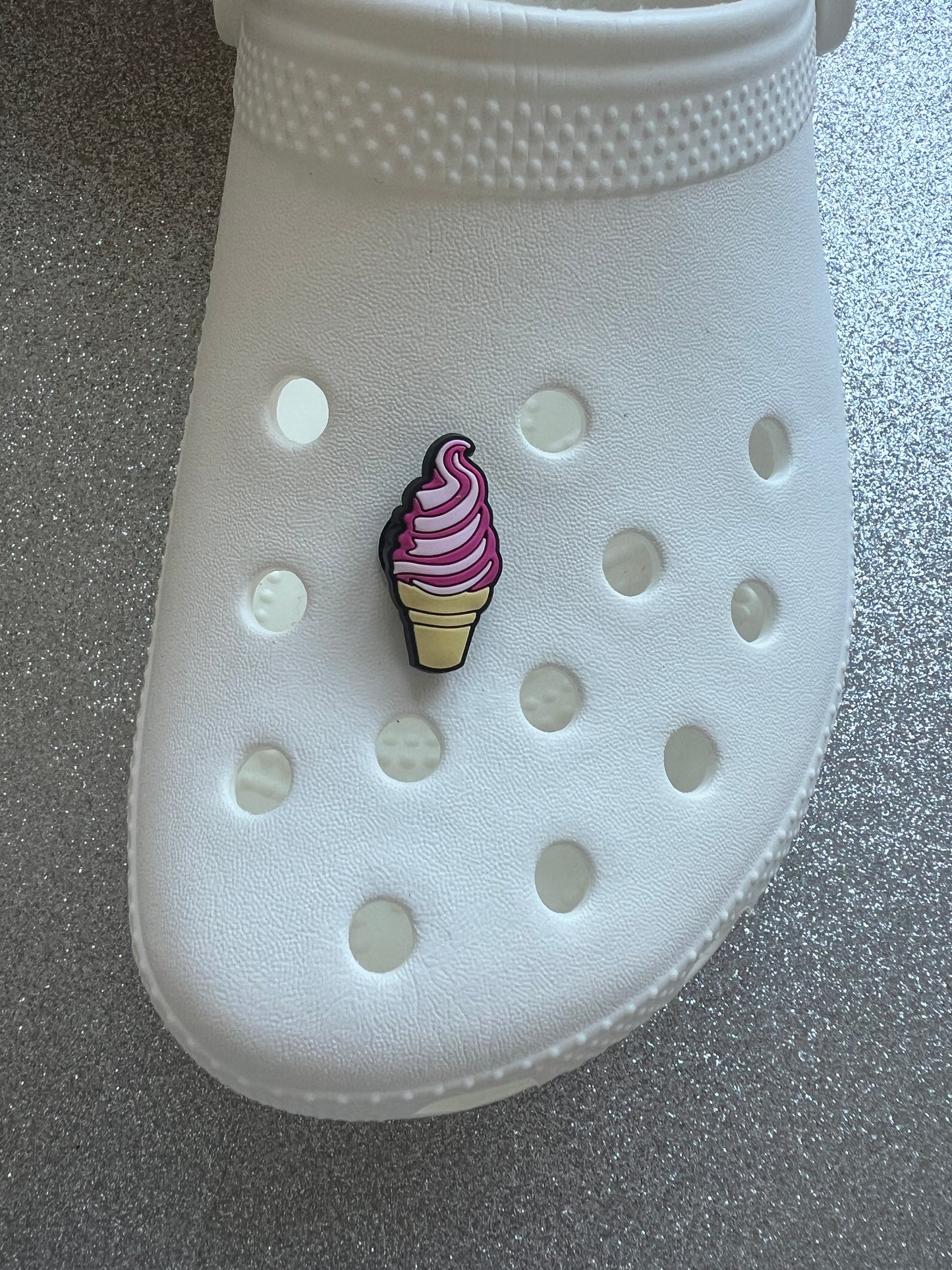 International food shoe charms - ice cream, cereal, churros, hot dog etc...