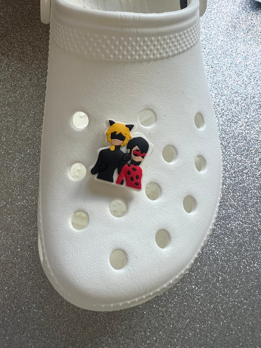 Ladybug shoe charm