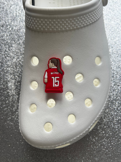 Women's football / lionesses shoe charm collection shoe charm collection