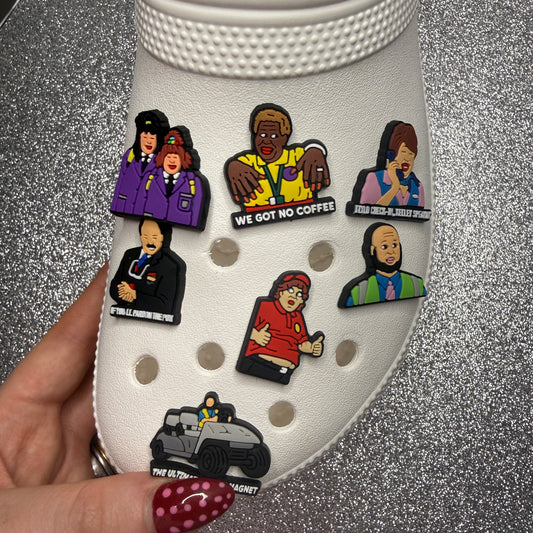 Come fly with me shoe charm collection