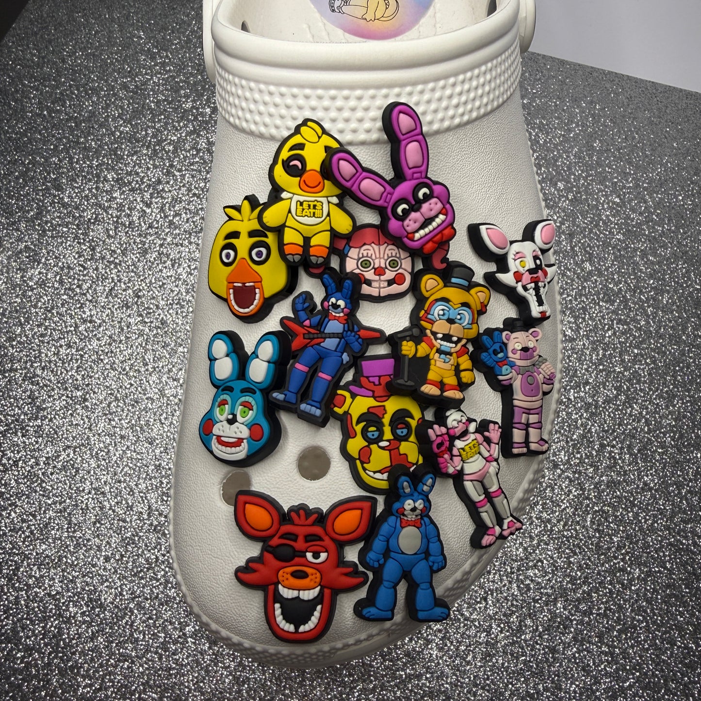 FNAF Five nights at Freddy's shoe charm collection