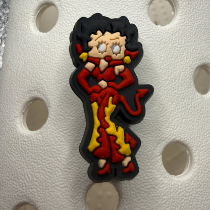 Betty Boo shoe charm collection