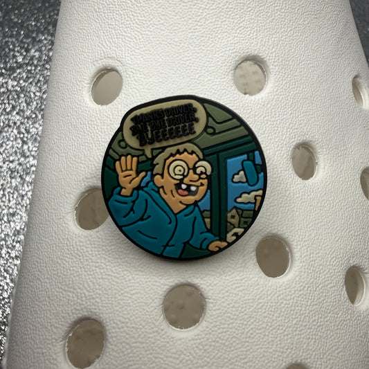 Thank you bus driver byeeee meme shoe charm - restock next week
