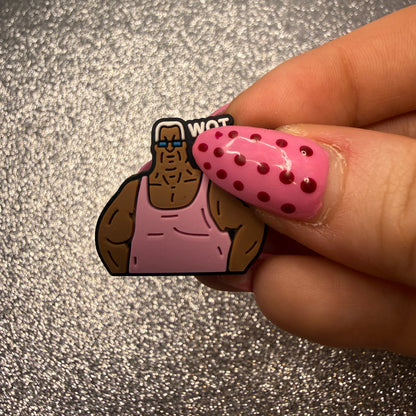 Big Lez wadiyatalkinabeet never exhale shoe charm collection