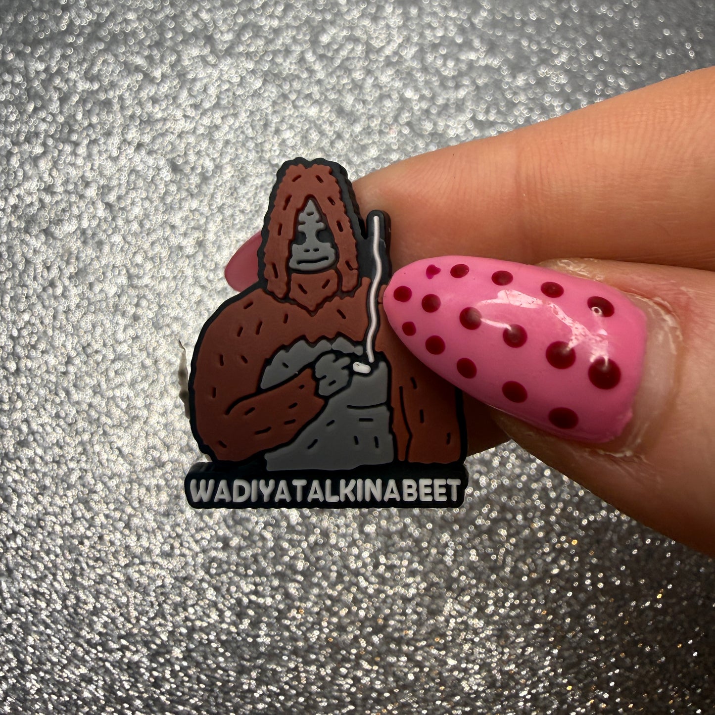 Big Lez wadiyatalkinabeet never exhale shoe charm collection