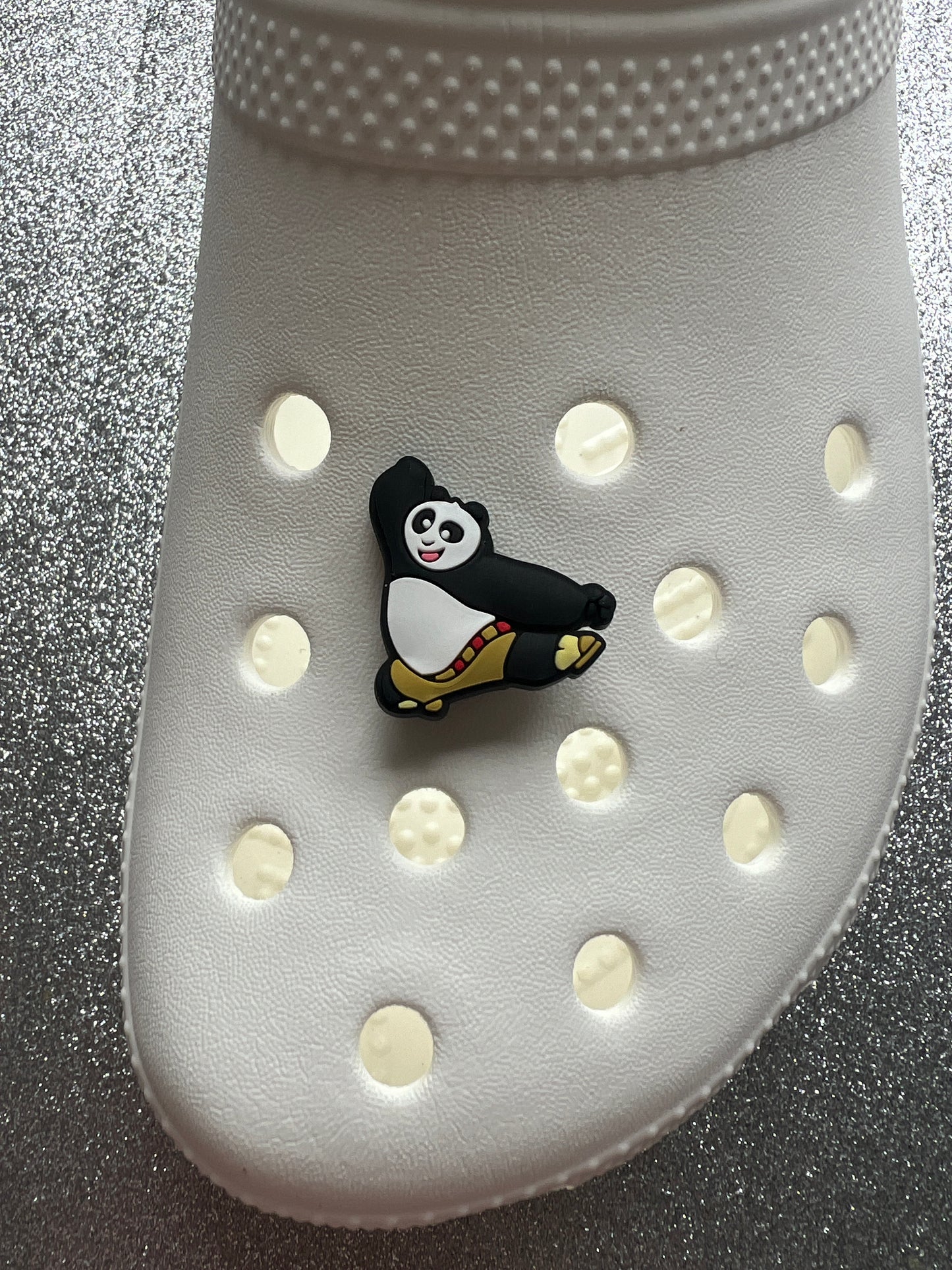 Karate panda shoe charm collection