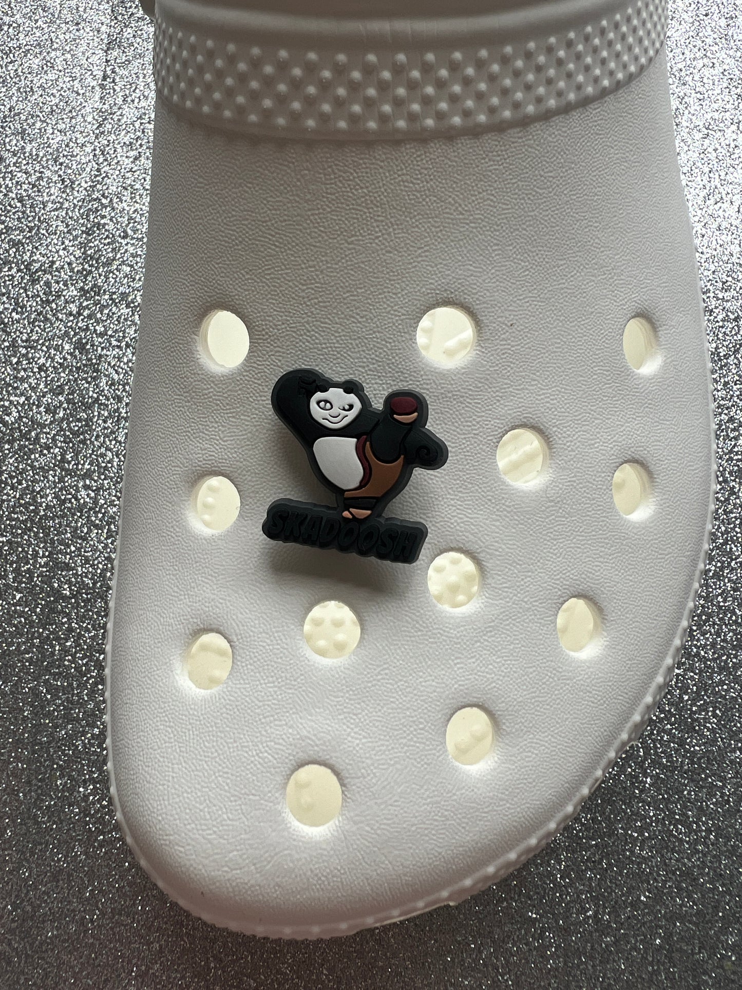 Karate panda shoe charm collection