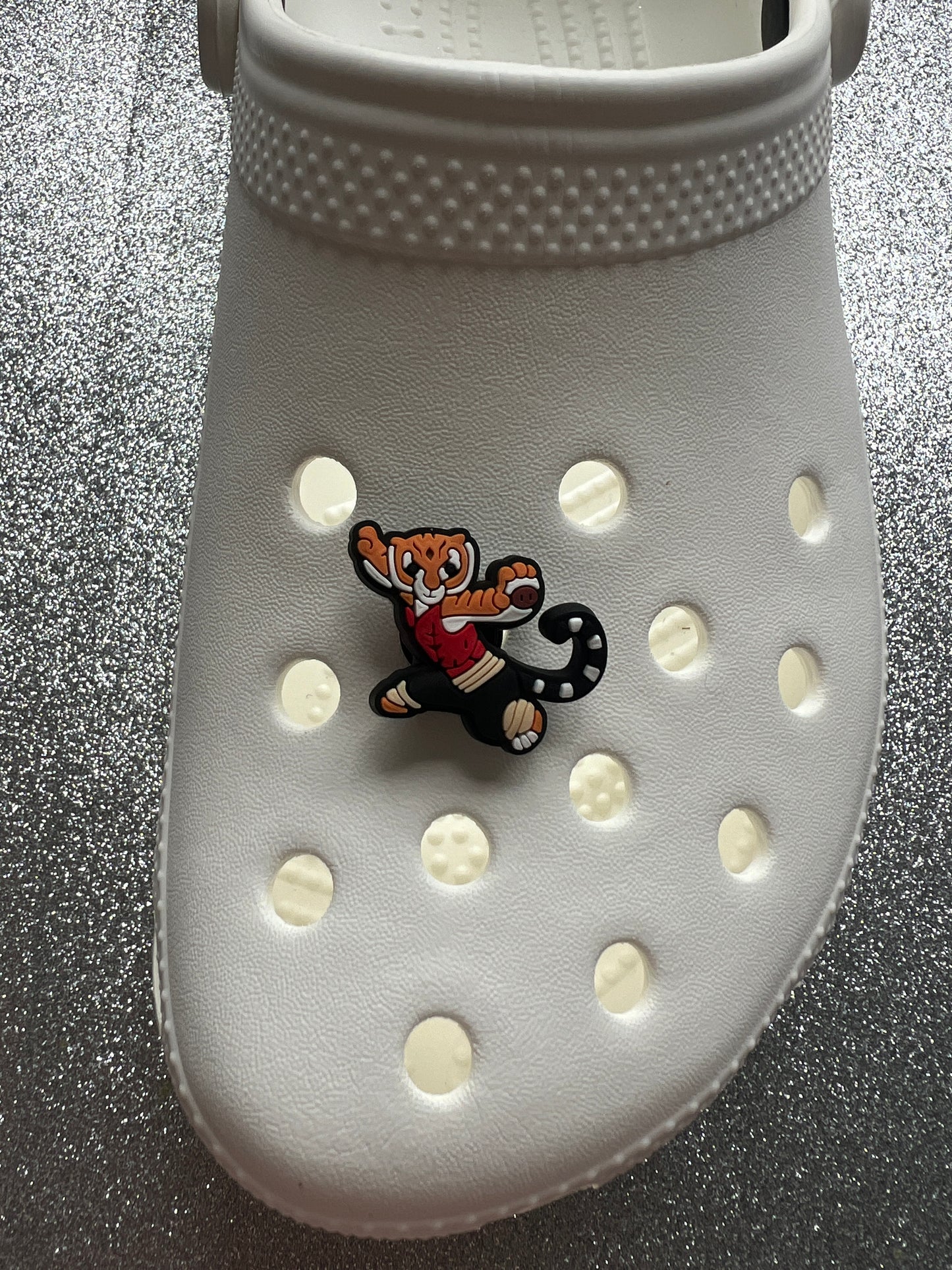 Karate panda shoe charm collection