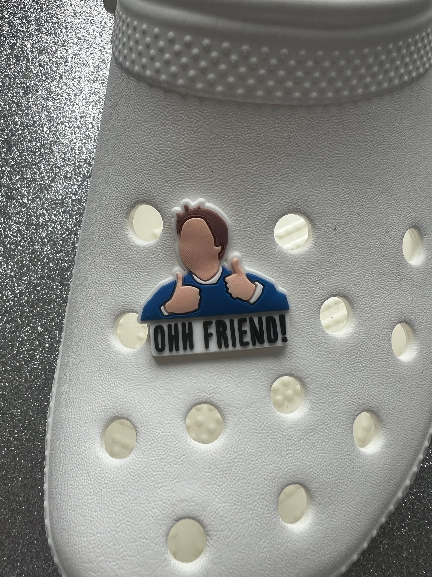 Inbetweeners ohh friend! shoe charm