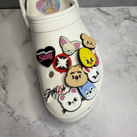 Stray Kidz SKZ SKZOO Characters Kpop shoe charm collection