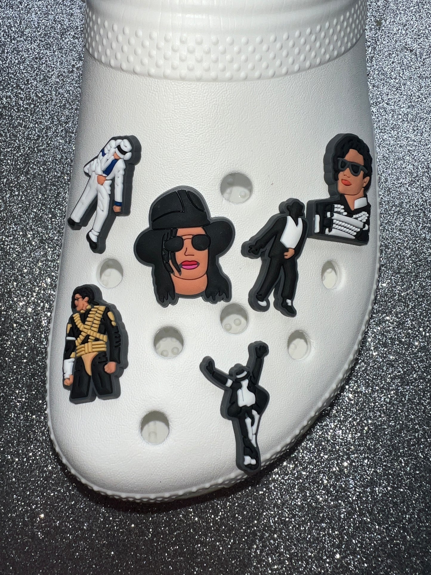 MJ Jackson shoe charm collection