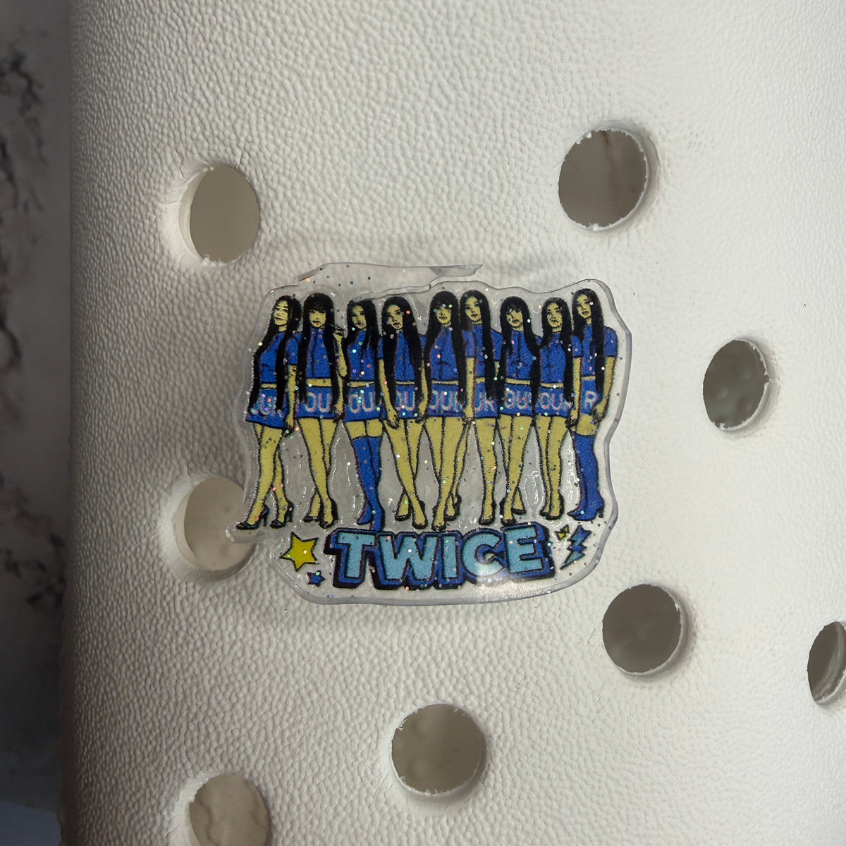 TWICE Kpop group shoe charm collection