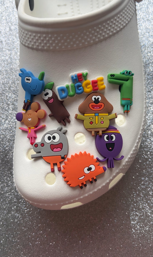 Duggee shoe charm collection