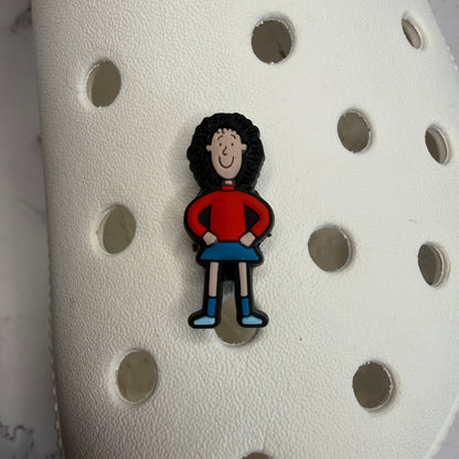 Tracy Beaker shoe charm collection - bog off/elaine the pain