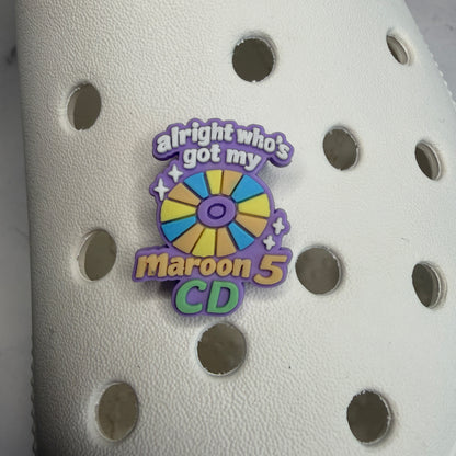 Tracy Beaker shoe charm collection - bog off/elaine the pain