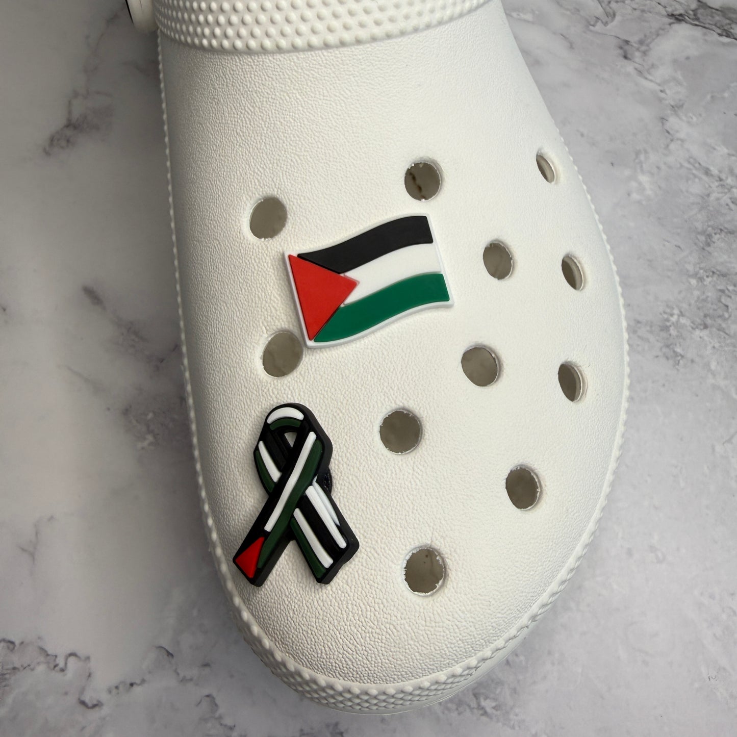 Palestine shoe charm collection