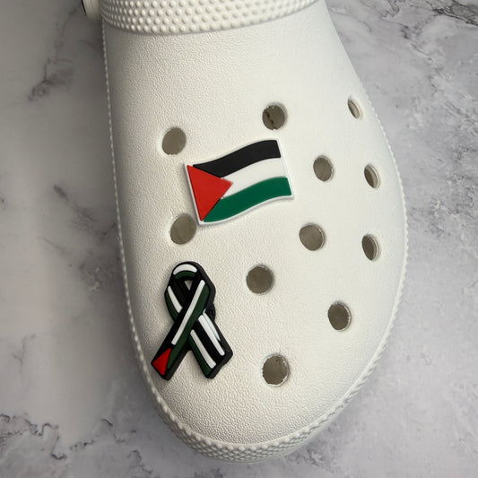 Palestine shoe charm collection