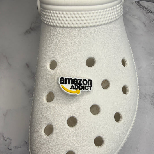 Amazon addict shoe charm