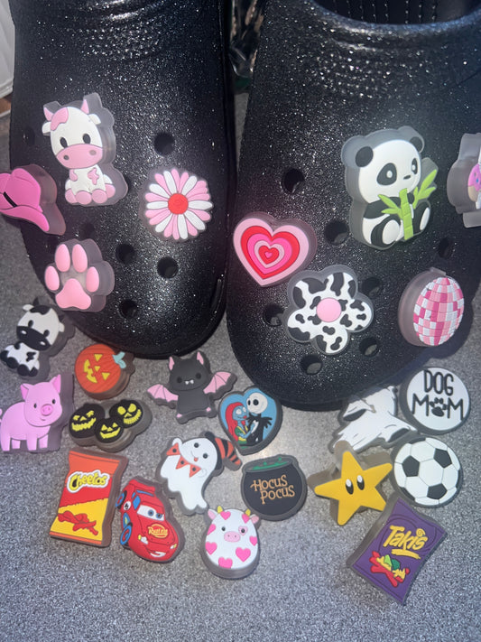 LED Flashing shoe charm collection